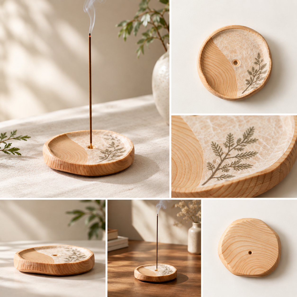 Cedar Incense Plinth